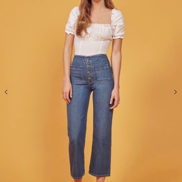 Reformation Other - REFORMATION Eloise high waisted jeans size 23 EUC
